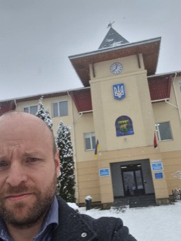  NOCON visiting the major of Dovge community to talk about the hydropower-project within his area of responsibility 