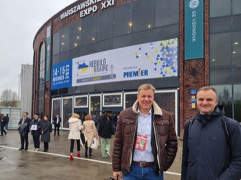  NOCON present at the Rebuild Ukraine2023 expo in Warsaw 